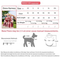 Dolores Bow Dog Dress Harness and Leash Set | Dog Walking Set