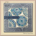 Nellie's Choice Clear Stamp Mandalas Paisley Flower