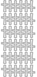 Peel-Off Stickers - Crosses large