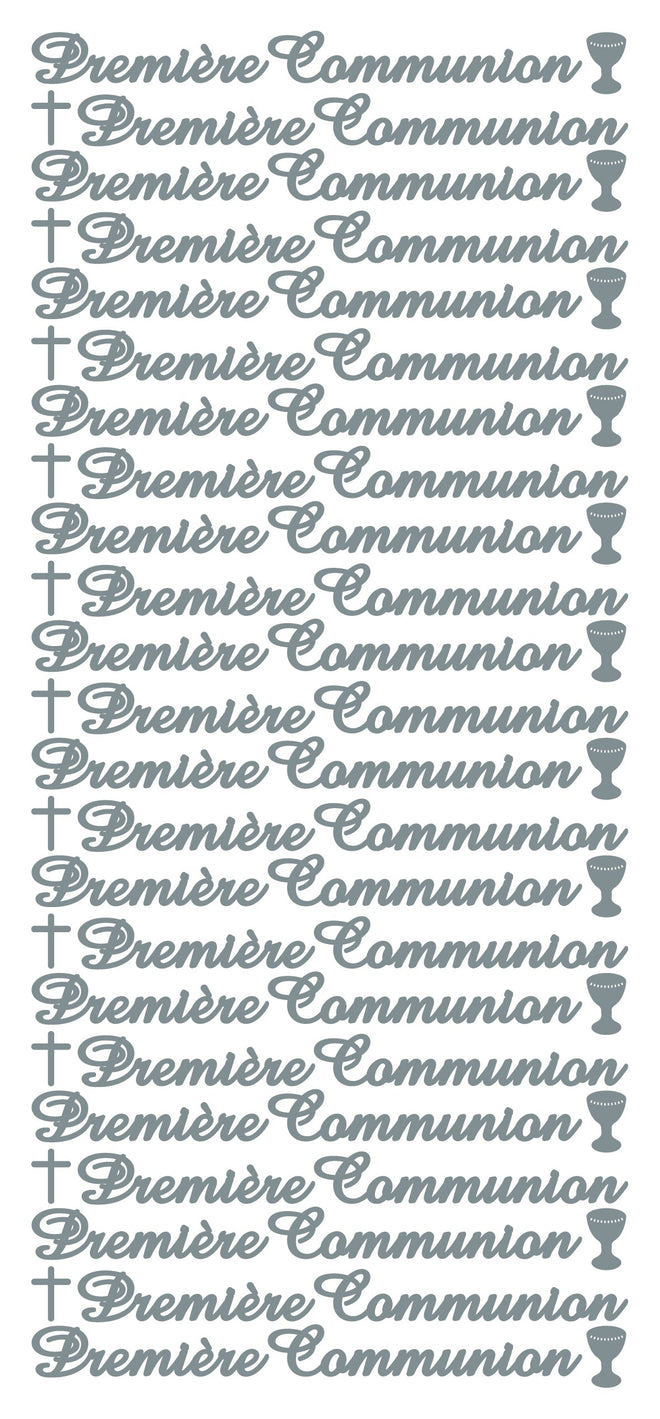 Peel Off Stickers - Première Communion