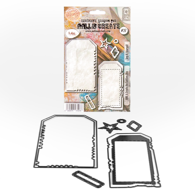 AALL and Create #27 - Die-Cutting Die - Tag It Yourself