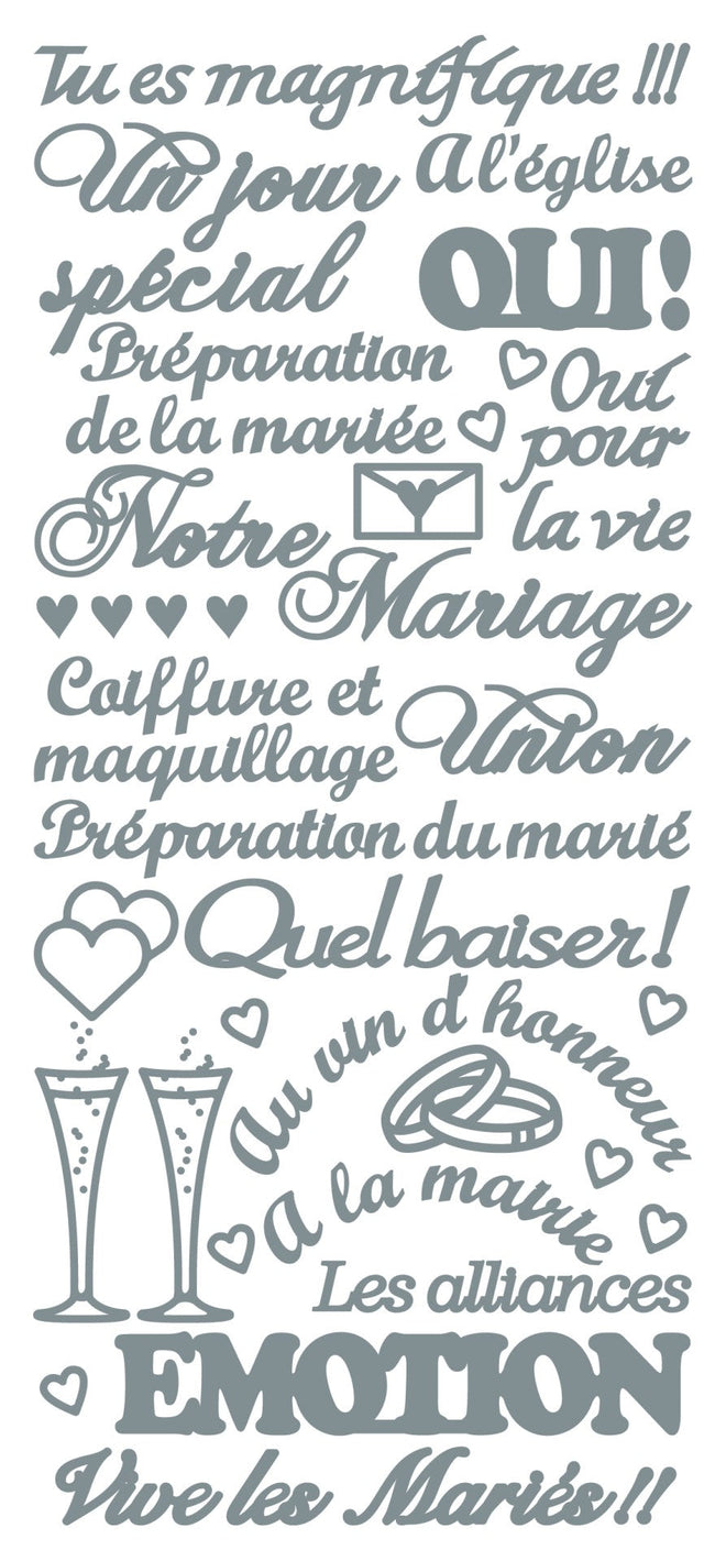 Peel Off Stickers - Tu es Magnifique