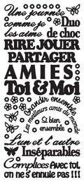 Peel Off Stickers - Toi & Moi