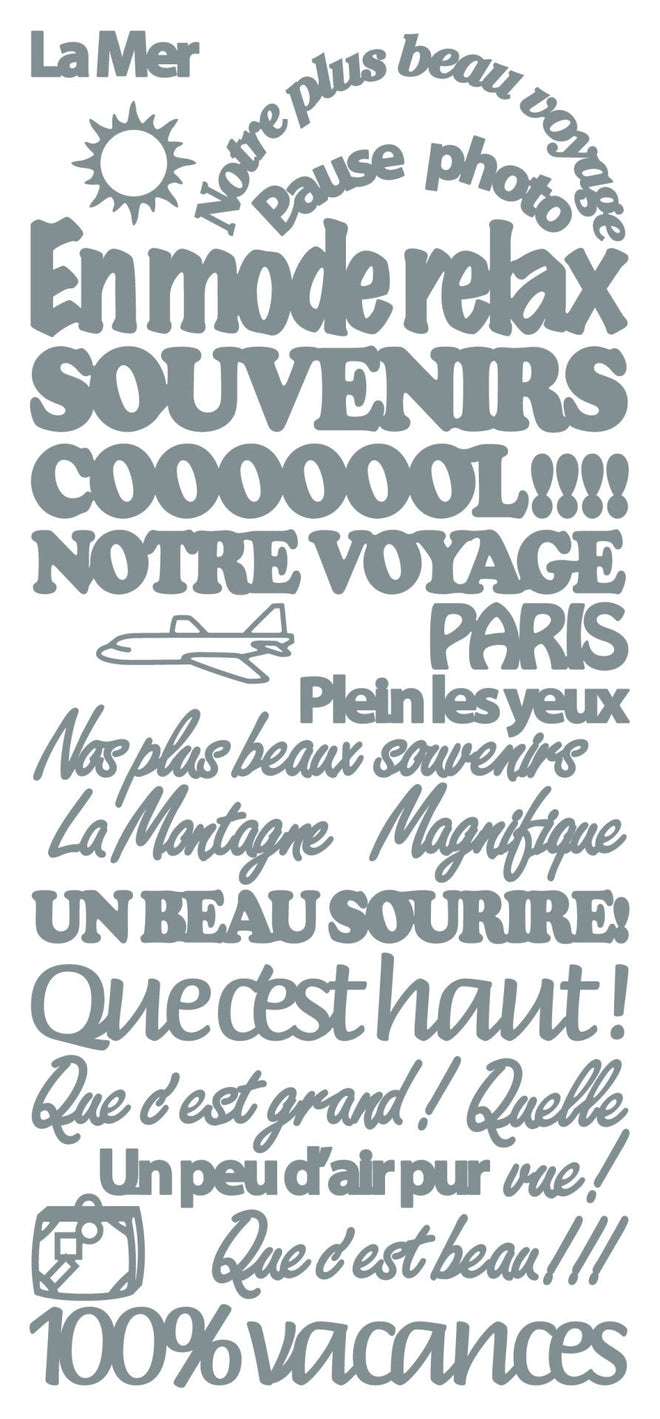 Peel Off Stickers - Souvenirs