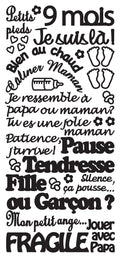 Peel Off Stickers - Je Suis La