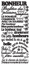 Peel Off Stickers - Bonheur