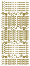 Peel Off Stickers - Je t' invite