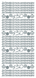 Peel Off Stickers - Je t' invite