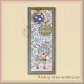 Nellie's Choice Clear Stamp Nellie's Christmas Cuties - Hi There, A Merry Christmas