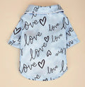 Love Me Dog Pyjamas | Soft Dog Loungewear Set