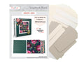 CrafTreat Scrapbook Blank Precut Album Base - Basic 6x6 - White and Ivory