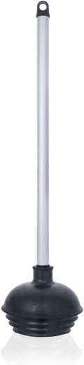 NEIKO 60166A Toilet Plunger with Patented All-Angle Design, Heavy-Duty Toilet Bowl Plunger with Aluminum Handle, Bathroom Necessity, Black, 1-Pack 🍁 All In One Marketplace Canada