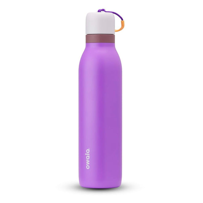 Owala FreeSip Twist Insulated Stainless Steel Water Bottle with Straw for Sports and Travel, BPA-Free, 24-oz, Purple/Purple (California Grapevine) 🍁 All In One Marketplace Canada