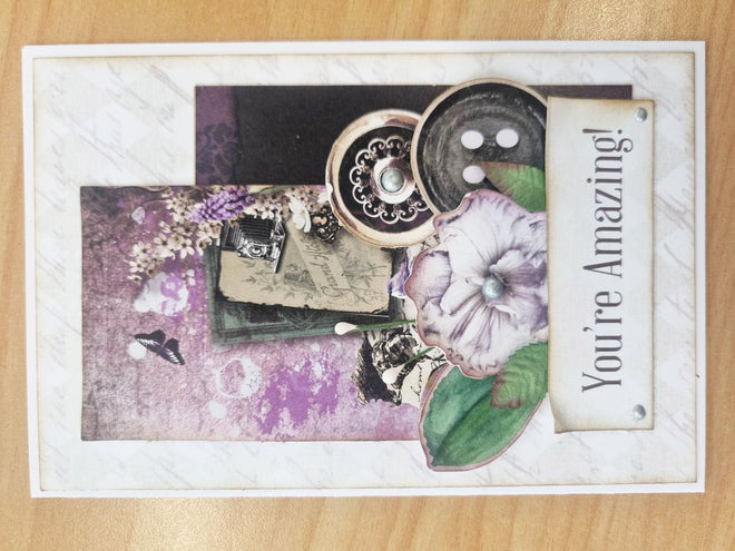 3Quarter Designs - Enchanted Amethyst - Card Kit