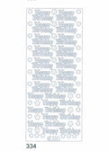 Deco Stickers - Happy Birthday