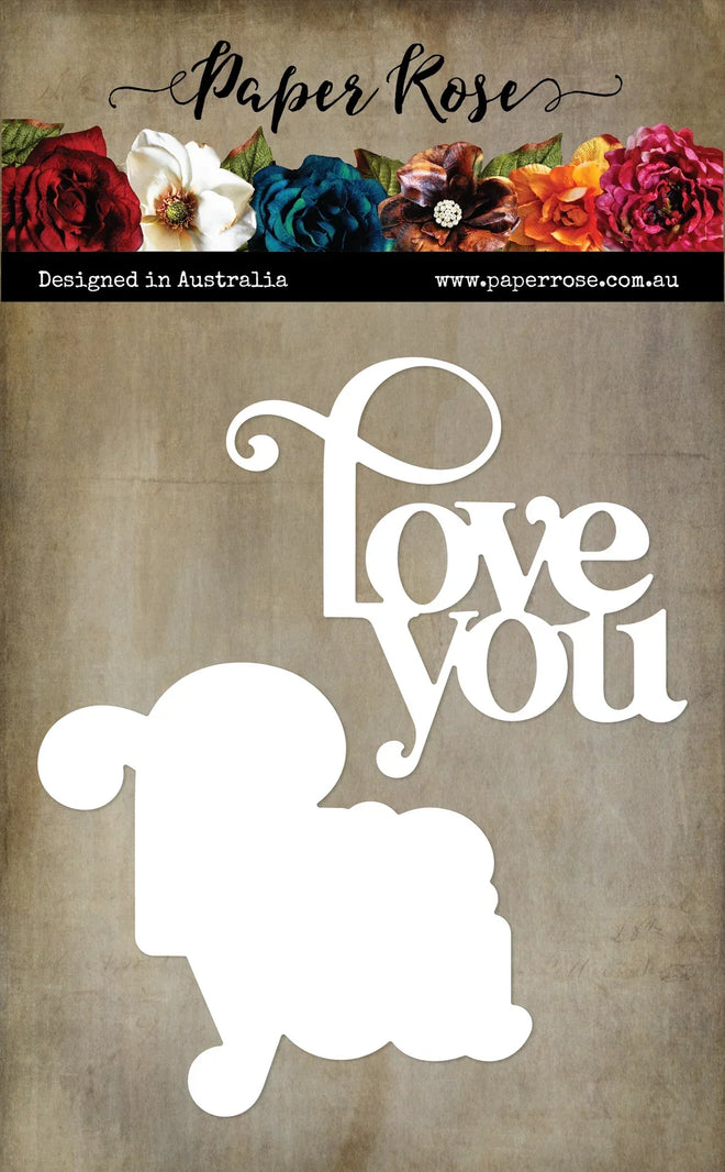 Love You Large Metal Die 33849