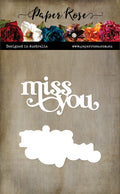 Miss You Metal Cutting Die 33858