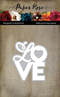 Layered LOVE Metal Cutting Die 33864