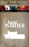 Best Wishes Large Layered Metal Cutting Die 33930