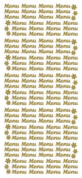 Peel Off Stickers - Menu
