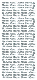 Peel Off Stickers - Menu