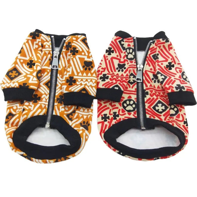 Chewy Pawtton Dog Jacket | Zip Up Dog Jacket