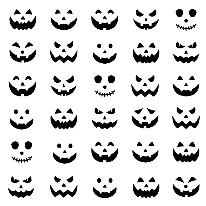 Vaessen Creative • Stencil Pumpkin Faces 5.9x5.9in
