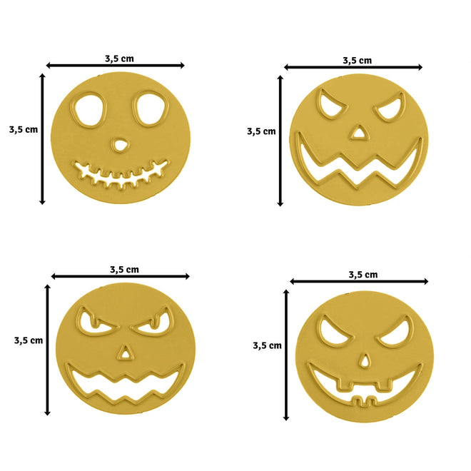 Vaessen Creative • Cutting Dies Pumpkin Faces 4pcs