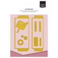 Vaessen Creative • Cutting + Embossing Die Set Postal Panda Pockets