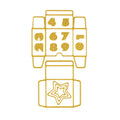 Vaessen Creative • Cutting Die Set Adventcalendar Box