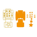 Vaessen Creative • Cutting Die Set Adventcalendar Box