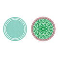 Vaessen Creative • Stamp Die Paper Seal Circle