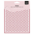 Vaessen Creative • Stencil Holly Leaves 15x15cm