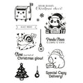 Vaessen Creative • Clear Stamps Panda Claus