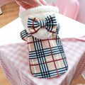 Brrbrry Plaid Dog Trench Coat | Classic Dog Outerwear