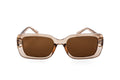 Boléro Odette — Quilted Rectangular Sunglasses