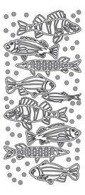 Peel-Off Stickers - Fish
