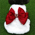 Be My Valentine Fuzzy Dog Coat Set | Valentine Occasion Dog Outfit