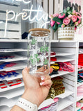 Indoor Plants Iced Coffee Glass
