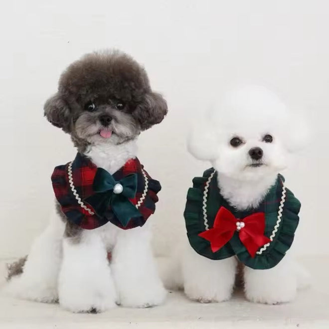Christmas Pet Bandana – Festive Holiday Accessory for Pets