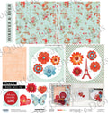 3Quarter Designs - One Card Project Sheet - Forever