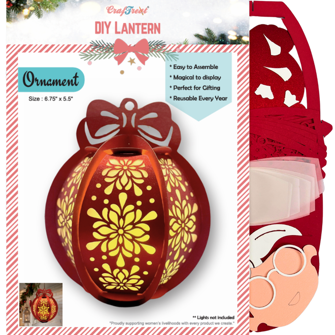 CrafTreat DIY Paper Lanterns - Ornament