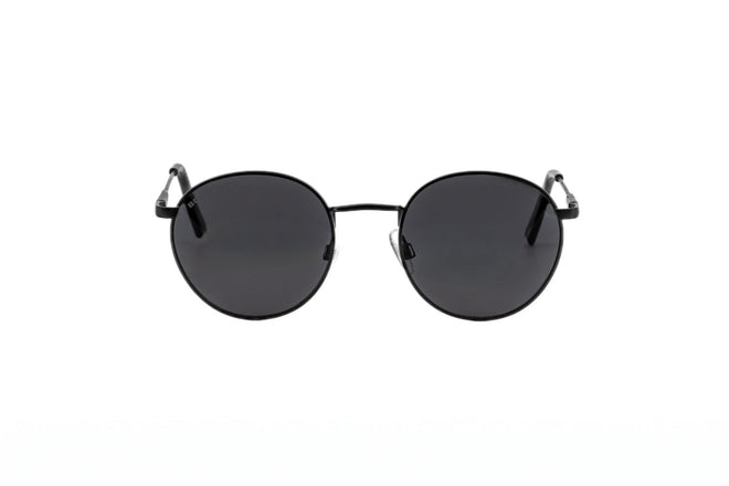 Boléro Sage — Round Metal Sunglasses