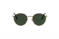 Boléro Sage — Round Metal Sunglasses