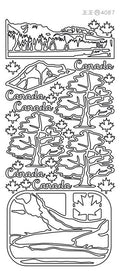 Peel-Off Stickers - Canada Nature