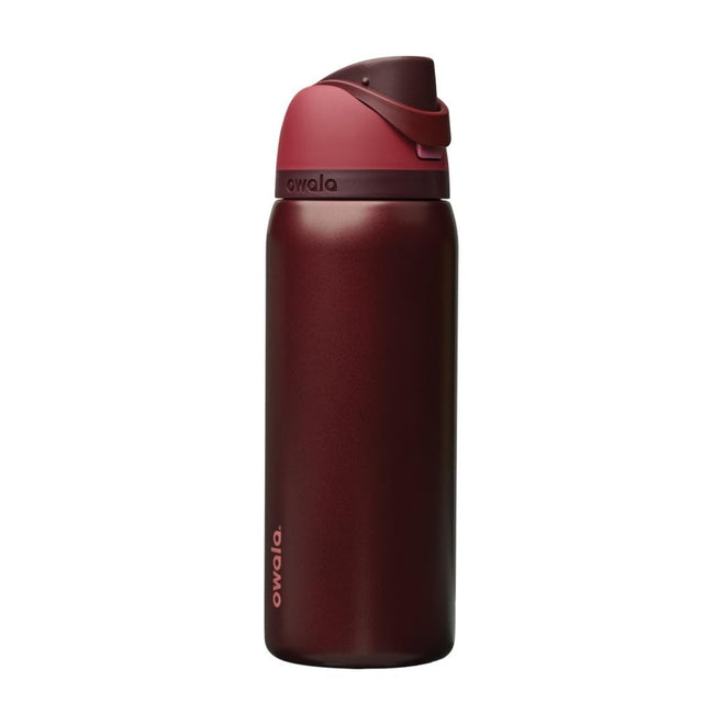 Owala FreeSip - Stainless Steel - 32-oz. - Red Black Cherry 🍁 All In One Marketplace Canada