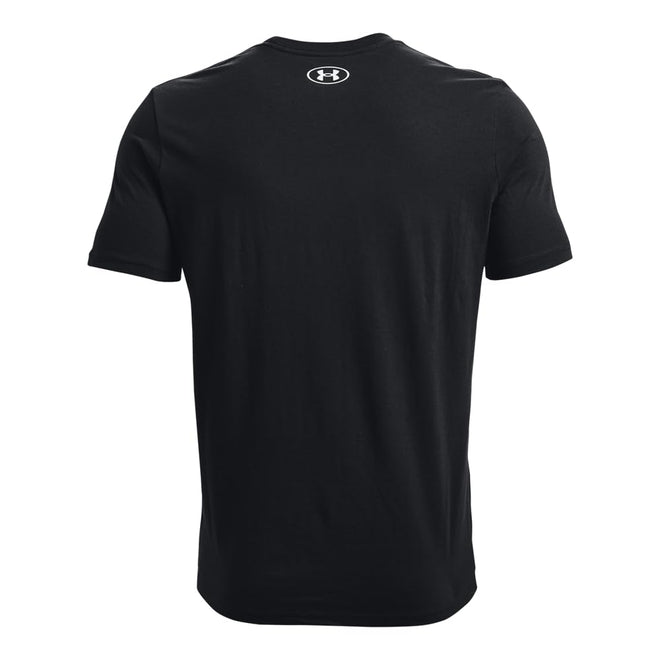 Under Armour Men's Sportstyle Logo Short Sleeve T Shirt, (001) Black / / White, Large 🍁 All In One Marketplace Canada