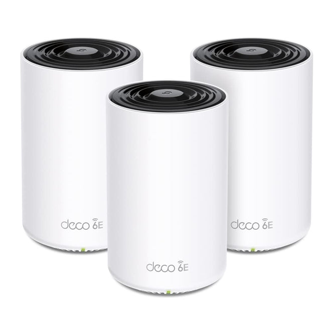 TP-Link Deco AXE5400 Tri-Band WiFi 6E Mesh System (Deco XE75) - Covers up to 7,200 Sq.Ft, Replaces WiFi Router and Extender, AI-Driven Mesh, New 6GHz Band, 3-Pack 🍁 All In One Marketplace Canada