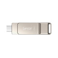 Lexar D40E 256GB Dual USB 3.2 Gen 1 Type-C Jump Drive, USB-C Flash Metal Housing Swivel Design Thumb Drive (Champagne Silver) 🍁 All In One Marketplace Canada