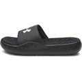 Under Armour Men's Ignite Pro 8 Fixed Band Slides Sandal, (004) Black/Black/White, 10 🍁 All In One Marketplace Canada